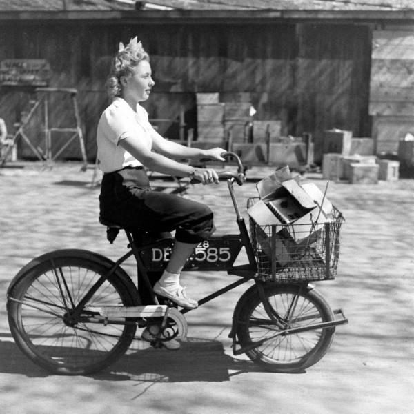 Vintage cargo bike